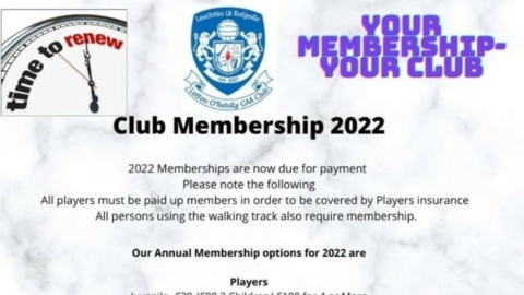 Club Membership 2022
